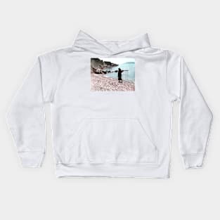 Madonna of the Rocks Kids Hoodie